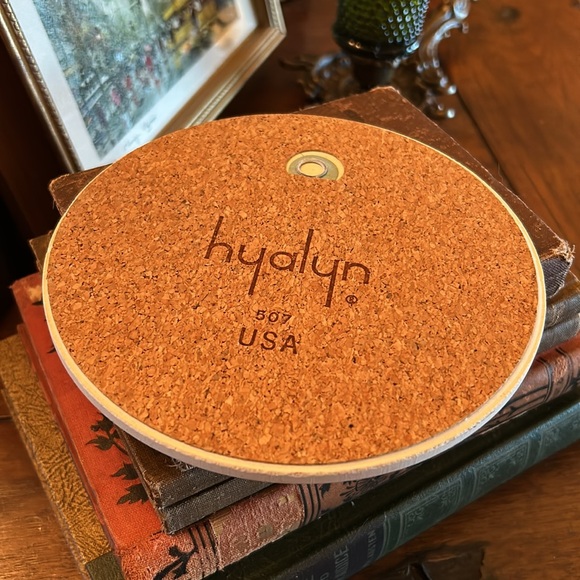 Vintage Blue and Brown Butterfly Trivet - Picture 2 of 4